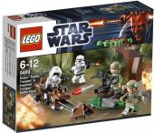 Lego Endor Rebel Trooper & Imperial Trooper Battle